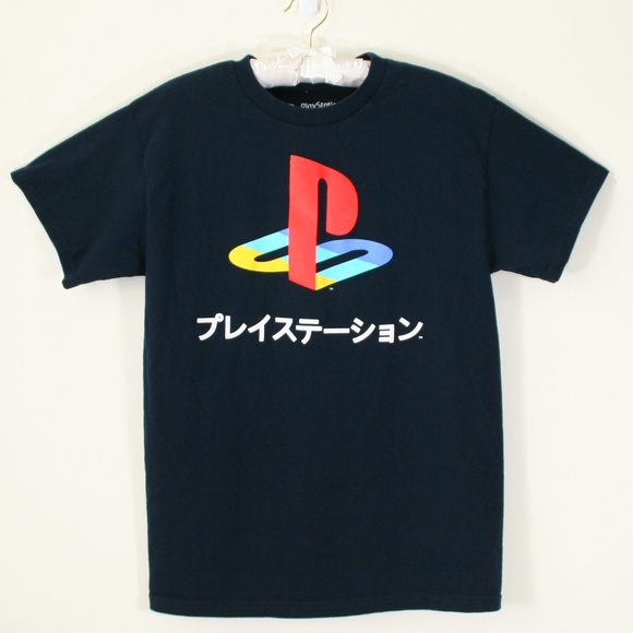PlayStation Tee with Japanese Kanji Logo - Picture 2 of 7